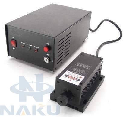 375nm Ultra Violet UV DPSS Laser 100mw Power stability 5%